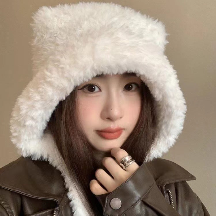 Wholesale  Knitted Hat with Fleece Large Head Circumference Beanie